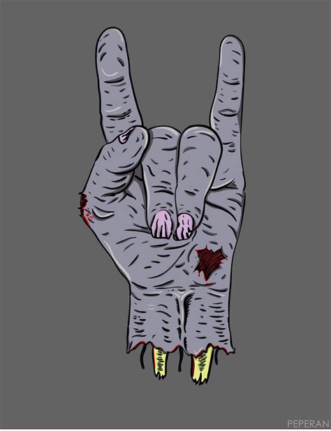 Zombie Hand By Peperan On Deviantart