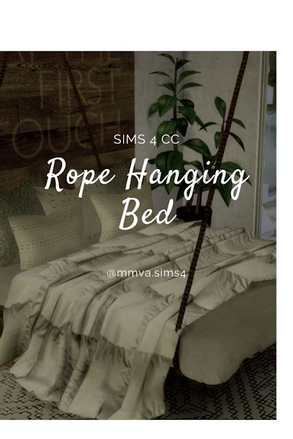 Rope Hanging Bed Mmva Sims 4