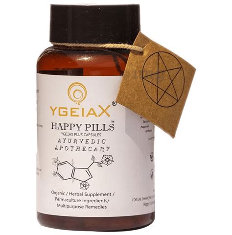 Ygeiax Happy Pills Vegan Plus Capsule Buy Bottle Of 600 Capsules At