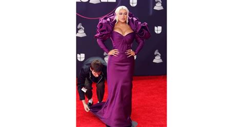 Christina Aguilera At The 2022 Latin Grammy Awards Anittas Black