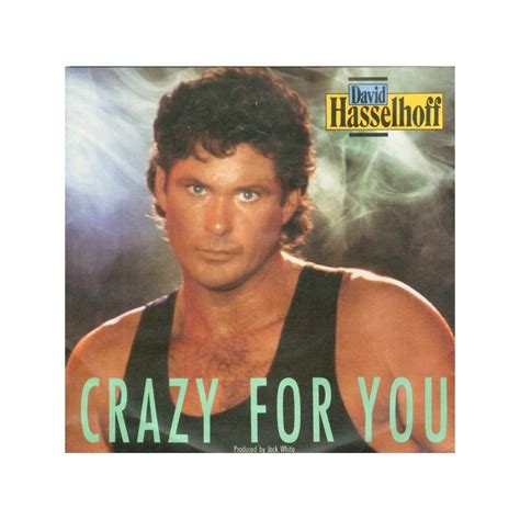 Hasselhoff David ‎ Crazy For You1990 White Records ‎ 113 546 Single
