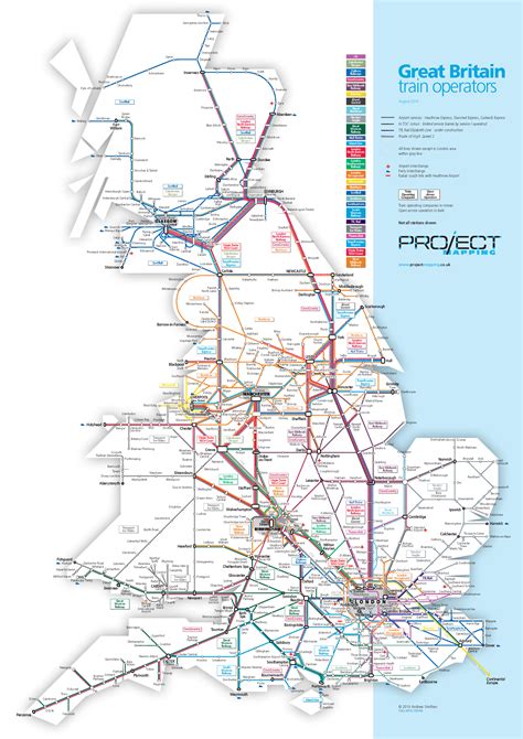 British Rail Map Gambaran