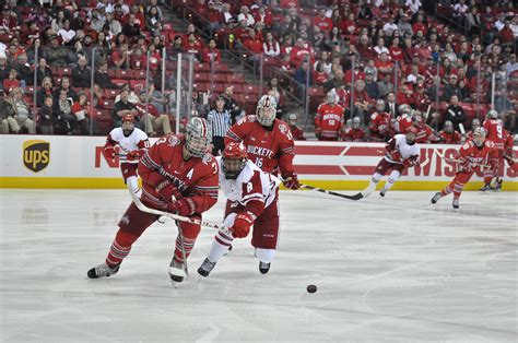 Hockey is a sport in which two teams play against each other by trying to manoeuvre a ball or a puck into the opponent's goal using a hockey stick.there are many types of hockey such as bandy, field hockey, ice hockey and rink hockey. Men's hockey: Wisconsin dominates during East Coast ...