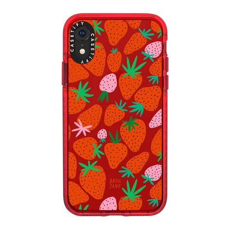 Strawberries By Bodil Jane Casetify Cell Phone Cases Iphone Cases