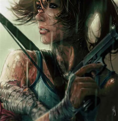 Stunning Lara Croft Fan Art Pieces That Capture Her Tomb Raiding