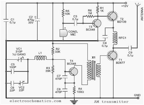 10 To 15 Mhz Am Transmitter Circuit