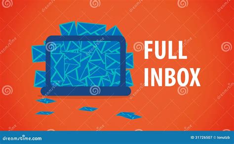 Full Email Desktop Inbox Royalty Free Stock Photography Image 31726507