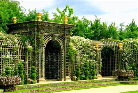 Trellis At Versailles Formal French Architecture Art And Gardens
