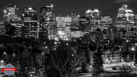 Cold Calgary Night Rob Moses Photography