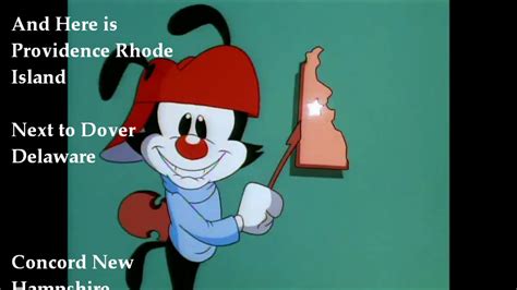 Animaniacs States And Capitals