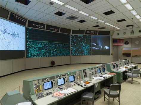 This Replica Apollo Mission Control Room Is An Interiors Time Capsule