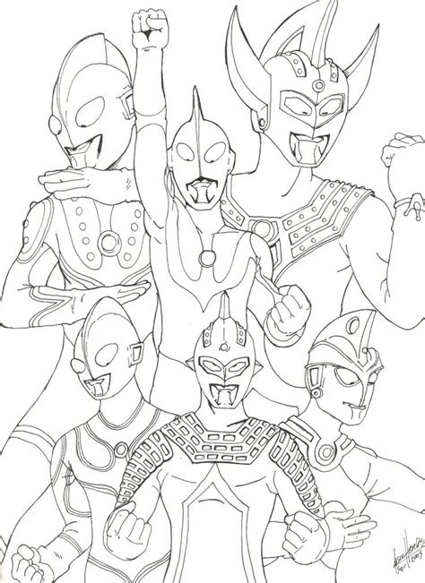 Ultraman X Coloring Pages Coloring Book