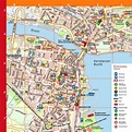 Monaco di baviera mappa della città turistiche - mappa Turistica di ...