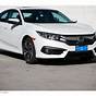 2018 Honda Civic Ex White