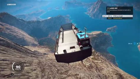Just Cause 3 Boat Vs Water Tower Youtube