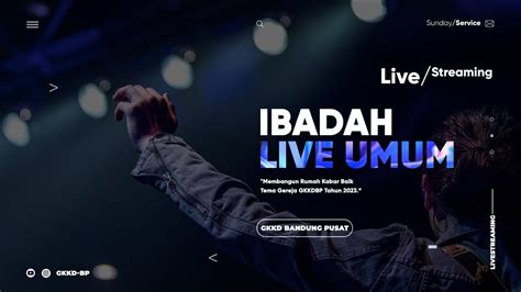 Ibadah Live Umum Gkkd Bp Minggu Agustus Agustus Youtube