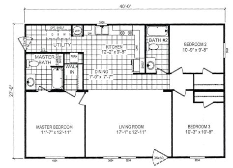 Https://tommynaija.com/home Design/1999 Champion Mobile Home Floor Plans