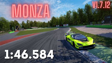 Assetto Corsa Competizione Mclaren 720s Gt3 Monza Hotlap Free