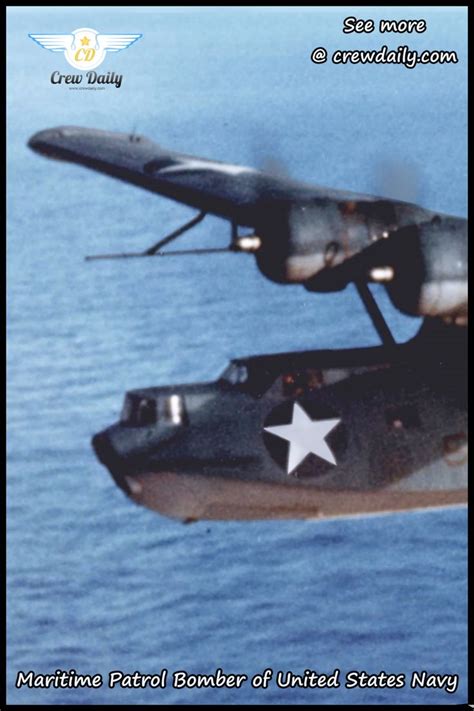 Consolidated Pby Catalina Maritime Patrol Bomber Of United States Navy