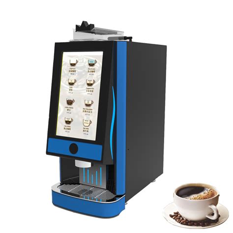 Wholesale Automatic Dynamic Touch Screen Bean To Cup Coffee Vending