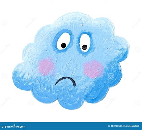 Sad Cloud Stock Illustrations 1458 Sad Cloud Stock Illustrations