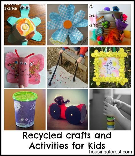 Do It Yourself Recycled Art Projects Encourage Kids To Be Green 10