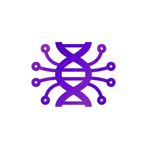 Premium Vector Dna Sequencing Icon Vector Logo