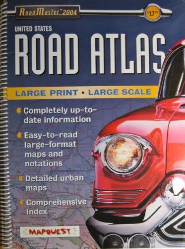 Roadmaster 2004 Large Print United States Road Atlas Roadmaster Large