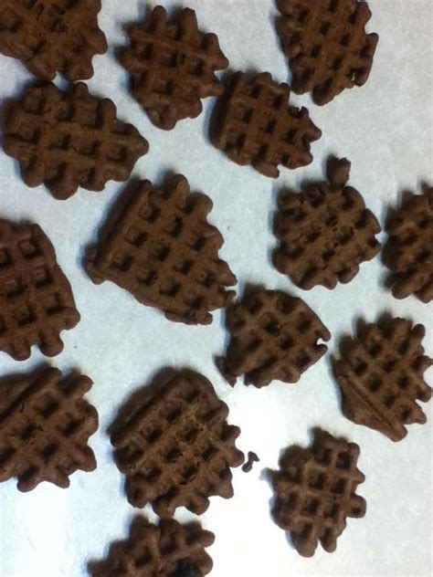 How To Cook Chocolate Waffle Cookies Recipe Chocolate Waffles