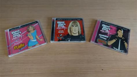 Grand Theft Auto Vice City Soundtrack 3 Cd V Rock Flash Fm Wave