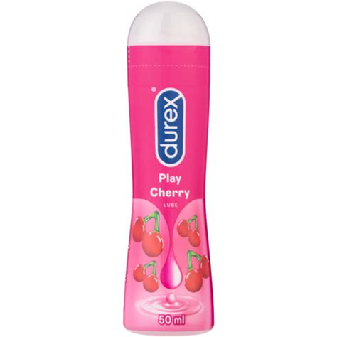 Durex Play Cheeky Cherry Lubricant Gel 50ml Intimate Hygiene Sanitary Protection Health