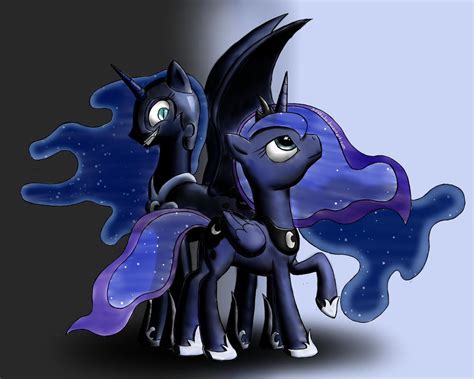 Princess Luna And Nightmare Moon By Jh5kradio On Deviantart