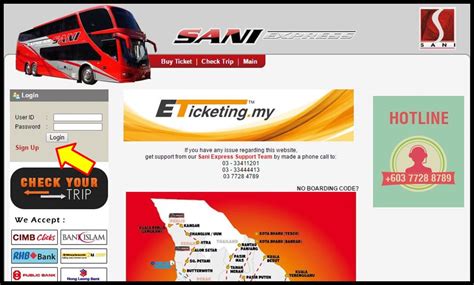 Kini agan dan aganwati tdk perlu repot ke terminal (macet, takut antri/calo, sdg sibuk) utk mencari tiket bus. Cara membeli tiket bas secara online - Bas Sani Express ...