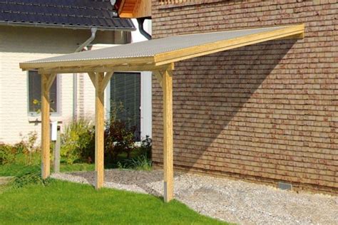 Diy Timber Supported Lean To Roof Kit M Wide M Long Canopy