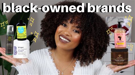 My Favorite Black Owned Natural Hair Brands Products Youtube