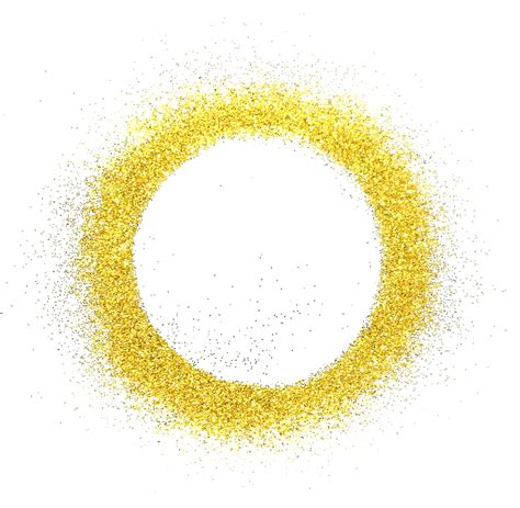 Gold Glitter Circle Png Bruin Blog