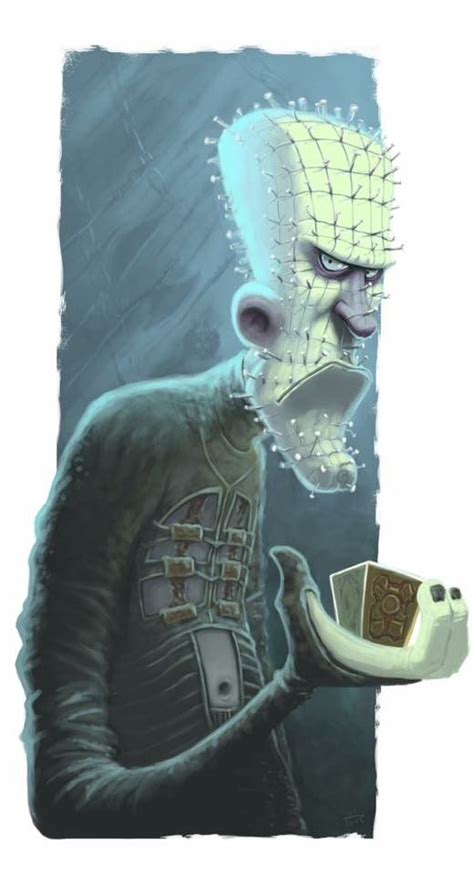 Maybe you would like to learn more about one of these? Pinhead - Hellraiser | Horror art, Character design ...