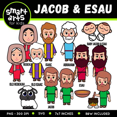Jacob And Esau Archives Educational Clip Arts And Bible Stories