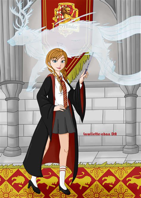 Anna In Hogwarts By Lawliette Chan On Deviantart In Disney
