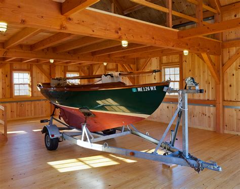 Timber Frame Boat Barn