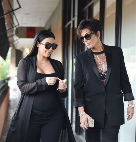 Photos Kim Kardashian Et Kris Jenner Quand La Mère Surpasse La Fille