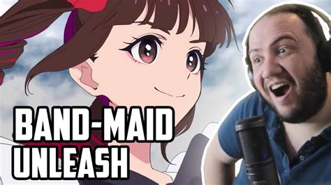 band maid unleash reaction official music video teacher paul reacts youtube
