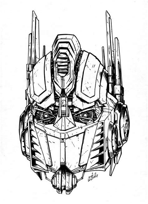 Optimus Prime Optimus Prime Transformers Sketches