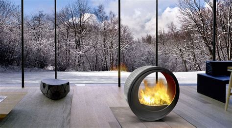 Would A Futuristic Fireplace Be A Part Of Your Fantasy Living Room