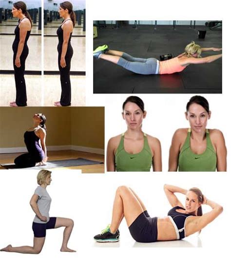 5 Easy Exercises To Improve Your Body Posture Home Health Beauty Tips