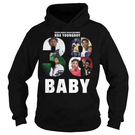 Youngboy Again Records Nba Youngboy 38 Baby Shirt Hoodie And Sweater