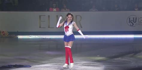 ‘yuri On Ice Stan Evgenia Medvedeva Skates To ‘sailor Moon Theme Asian Junkie