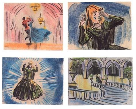 This Storyboard Tells Of The Classic Fairytale Of Cinderella It