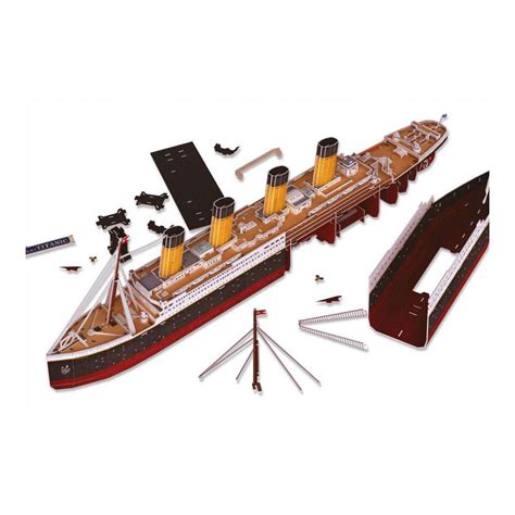 Revell 3d Puzzel Bouwpakket Rms Titanic Led Edition Thimble Toys