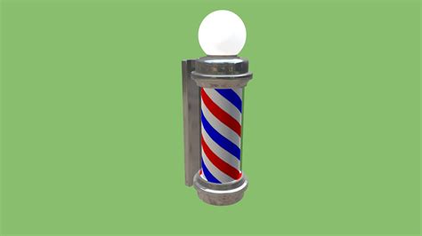 Barbers Pole Download Free 3d Model By Vinny Passmore Hprendering
